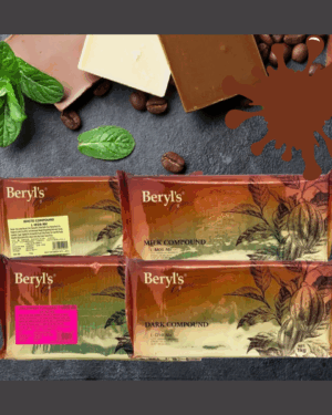 Beryls Compound Bar 1kg Dark/Milk/White Choclate
