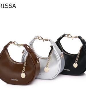 YUKI-LARISSA NEW FASHION WOMEN BAG HOT STYLE LADIES DUMPLING BAG RETRO HALFMOON BAG CROSSBODY BAG